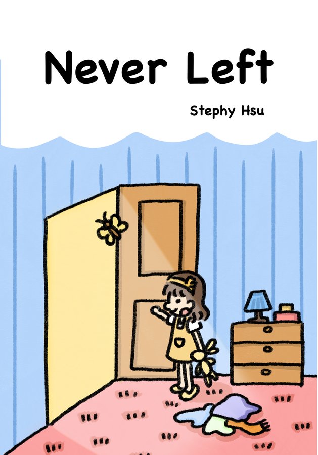 Never Left — illustrated children's book cover